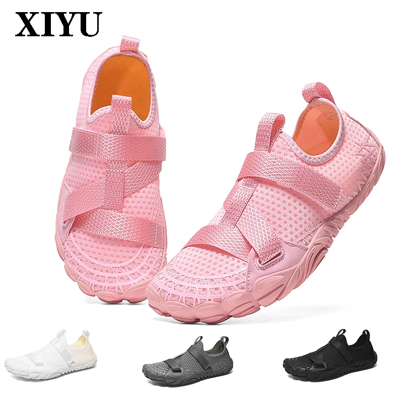 

XIYU Stream Shoes Summer Beach Swimming Barefoot Diving Quick-drying Drainage Outdoor sSurfing Wading Shoes Large Size up To 46#