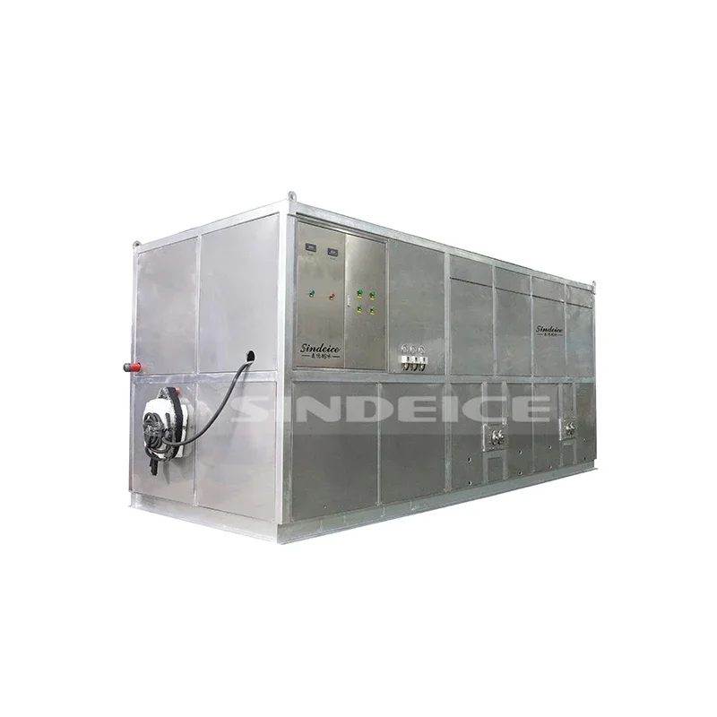 SINDEICE New Product Industrial 20T Plate Ice Machine Ice Maker For Vegetable Preservation