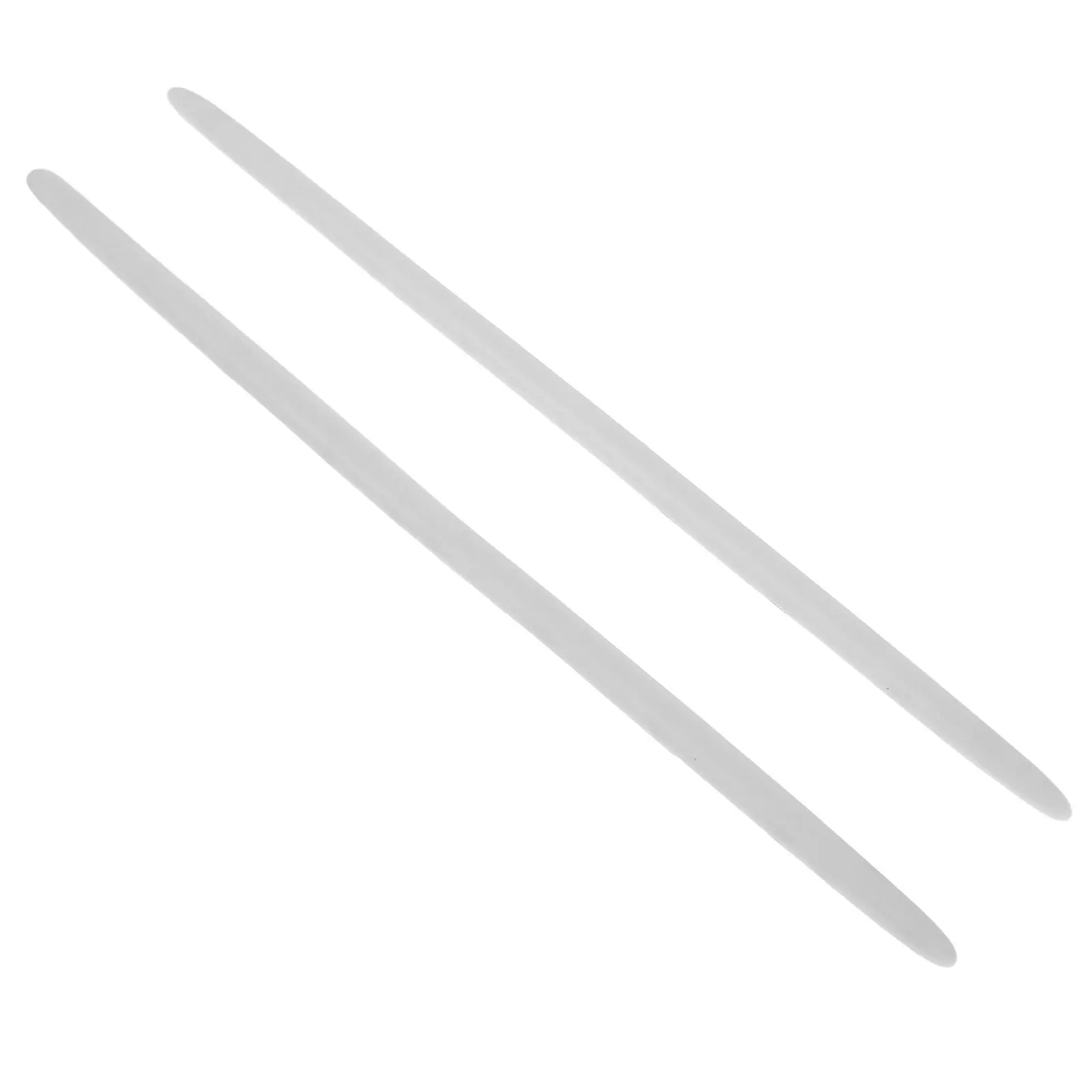 2Pcs Car Door Anti Collision Strip Extended Silicone Protector Adhesive Prevents Scratches Dents Bumps for Trucks Suvs Parking