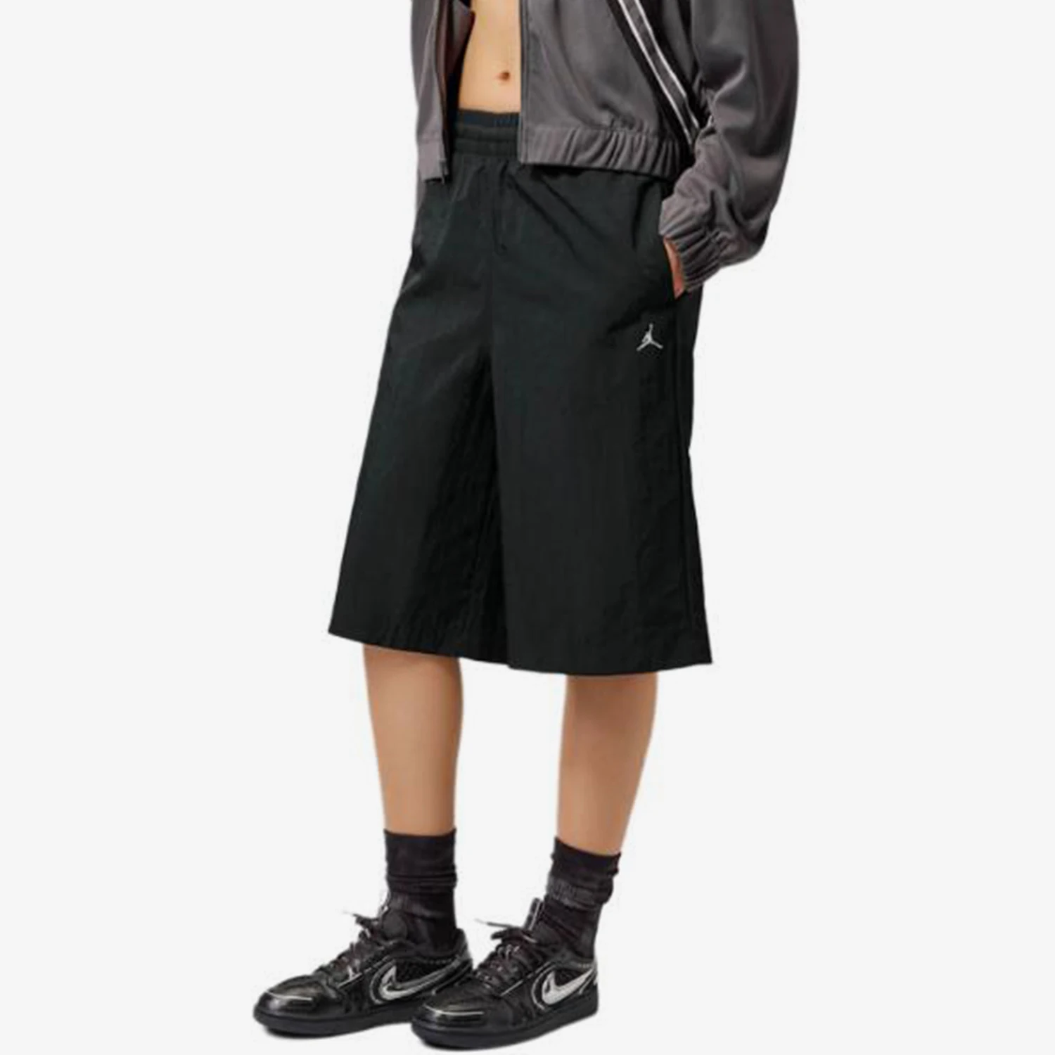 Nike genuine Jordan Brooklyn women's lace up casual shorts IM6958-010