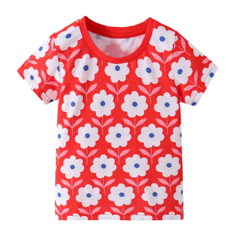 Zeebread 2-7T New Arrival Baby Cotton T shirts With Cartoon Print Hot Selling Boys Summer Tees Tops Short Sleeve Shirts Clothes