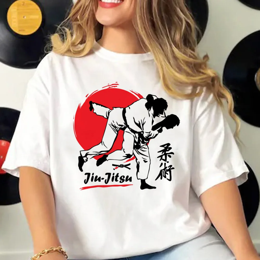 Judo top women funny top girl funny harajuku clothes