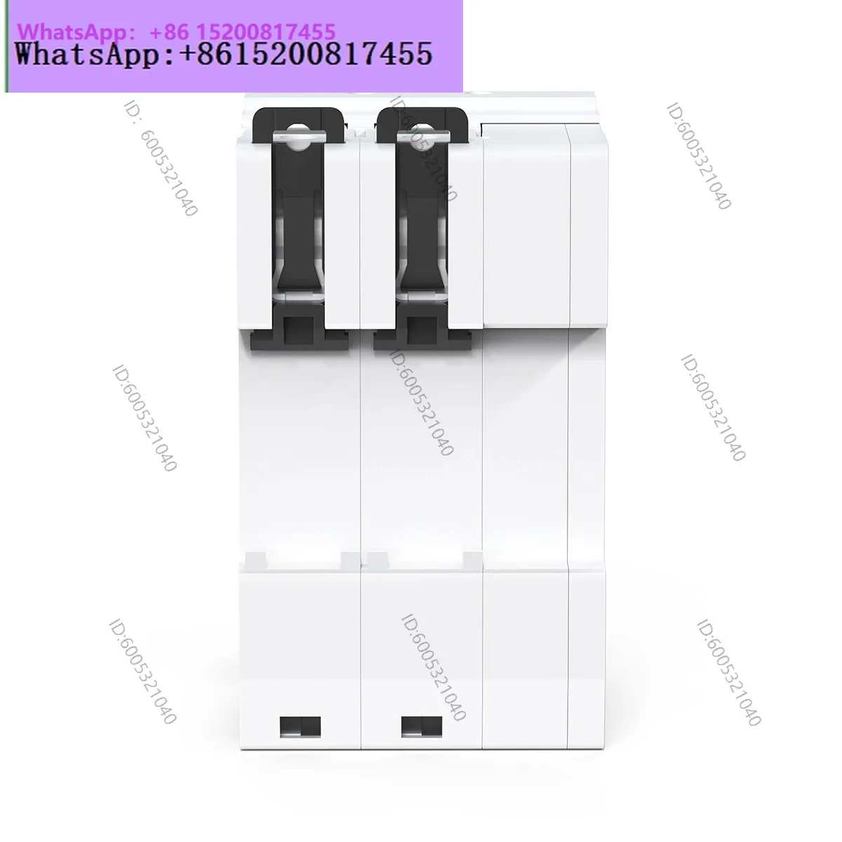 Intelligent circuit breaker air switch 2P wireless remote control switch over and under voltage protection