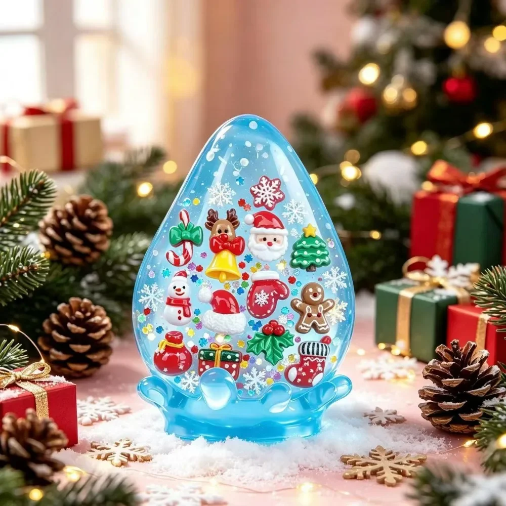 Neues NeeDoh Weihnachts-Sensorik-Fidget-Spielzeug, Stressabbau-Entspannungsspielzeug, Weihnachts-Adventskalender-Überraschung, Feiertagsgeschenk* – Detail 10