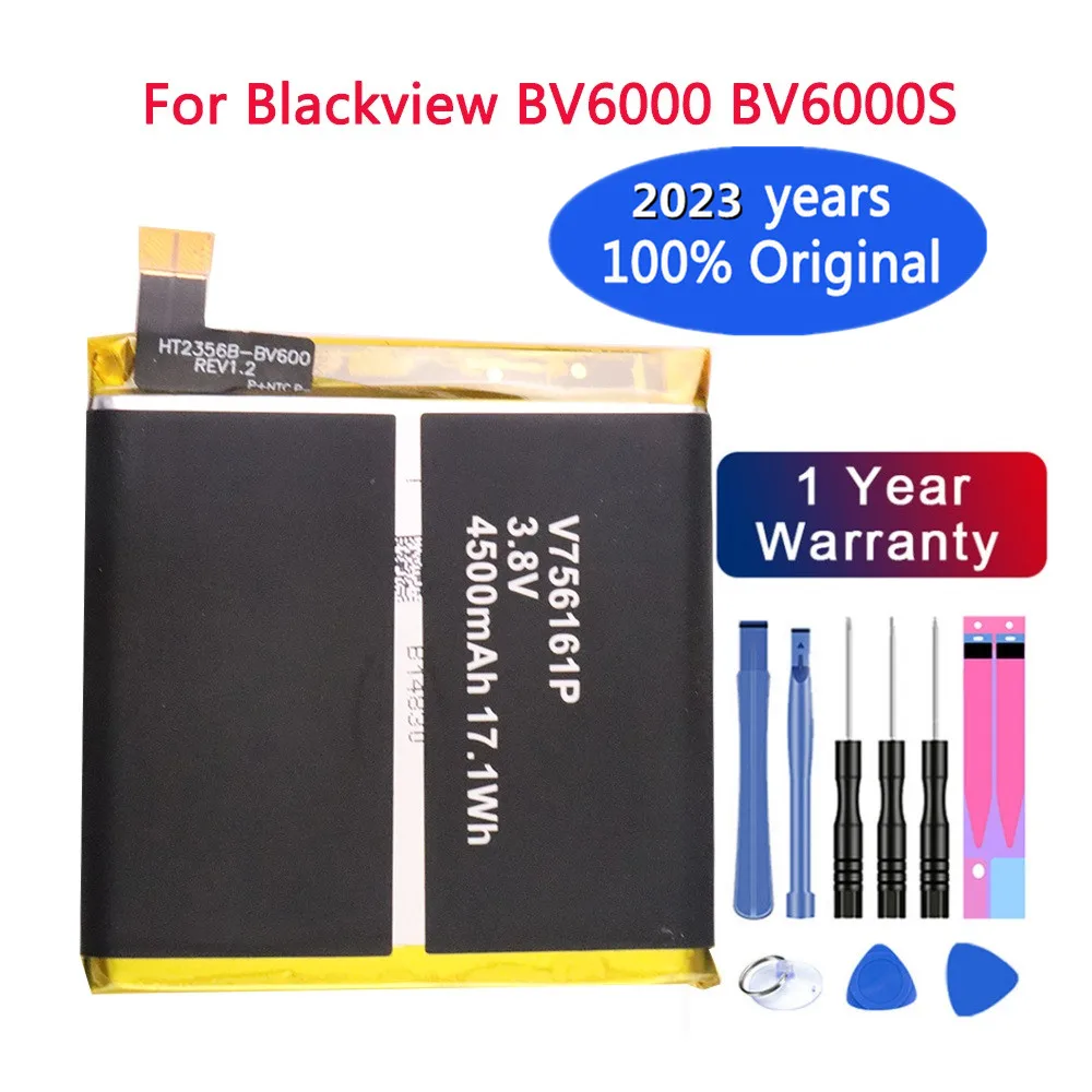 100% Original Battery For Blackview BV4000 BV5000 BV6000 BV7000 BV8000 BV9000 A20 A80 A7 Pro A8 MAX A9 A10 A30 A60 E7 R6 Phone