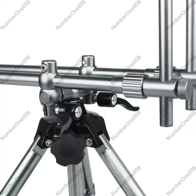 For New Three Legs Stand Holder Adjustable Fish Pole Telescopic Folding Stand Bracket Carp Fishing Rod Pod