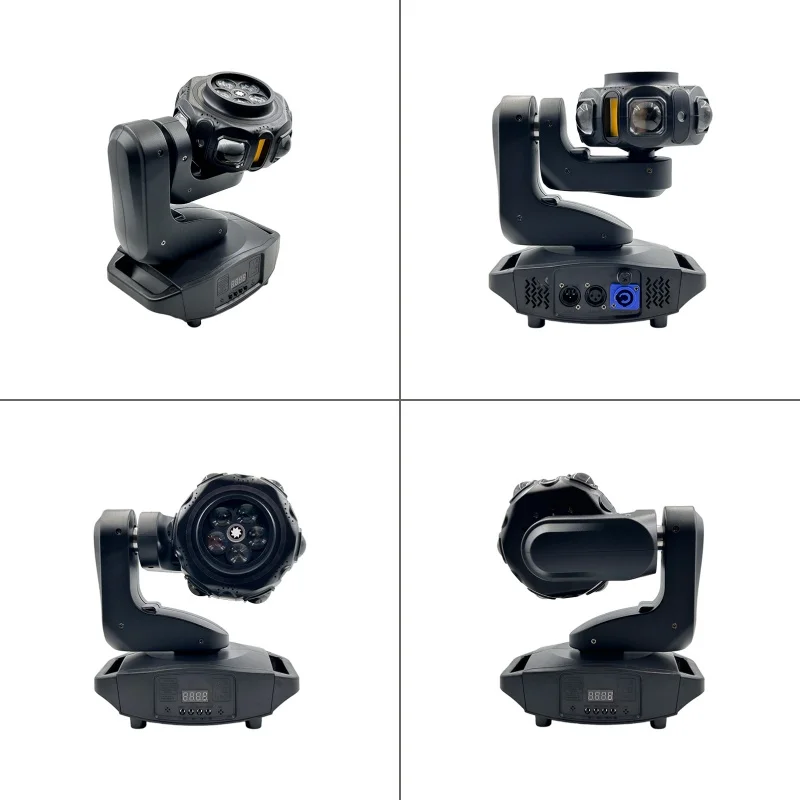 120W Professional Stage Effect Lights DMX512 Sound-Activated Disco Light Single Arm Rotating Moving Head DJ Party Festival Lamp view 5