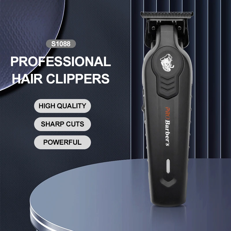 Professional Cordless Barbers Hair Clippers Electric Rechargeable Best Hair Trimmer Usb Customized Logo Support OEM