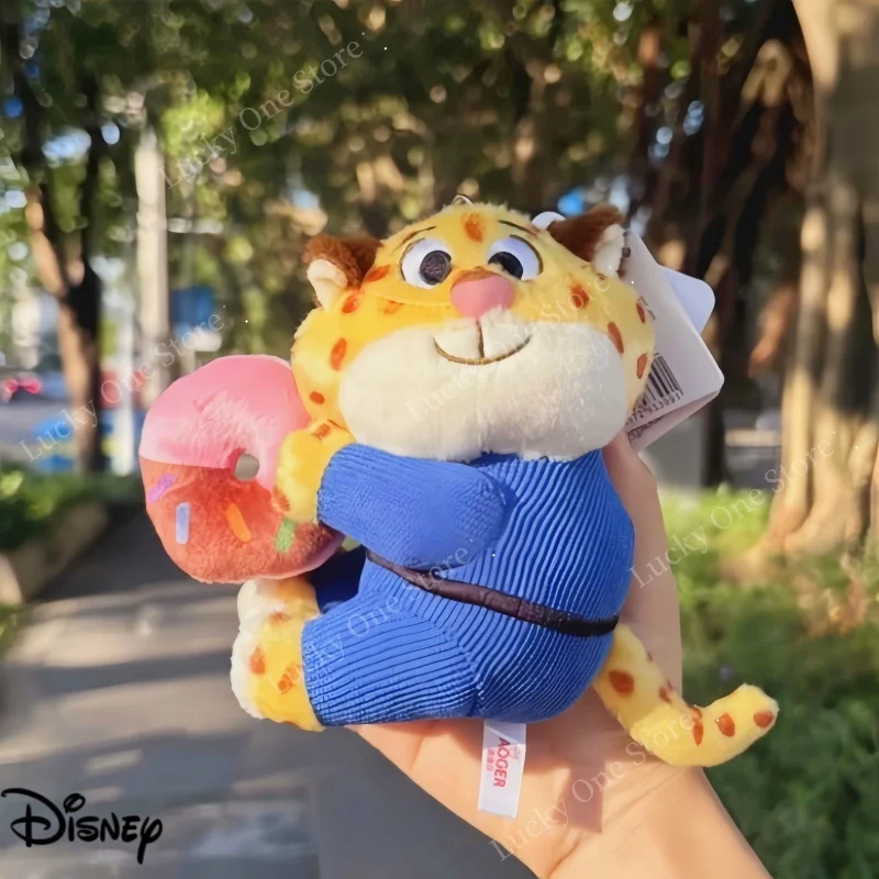 Zootopia Ufficiale Ciondolo Borsa Leopardo Simpatico Peluche Regalo Disney Peluche da Collezione per Appassionati di Film