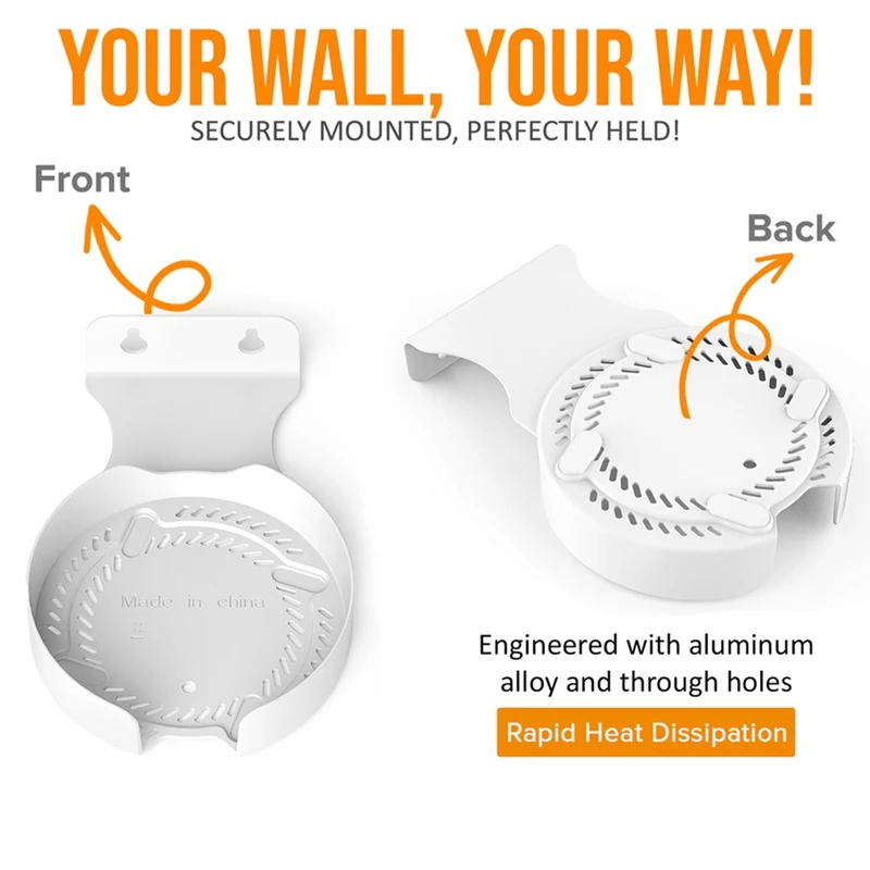 Aluminum Alloy Wall Mount For TP Link Deco BE75/BE85/BE95/BE22000/BE33000 Whole Home Mesh Wifi 7