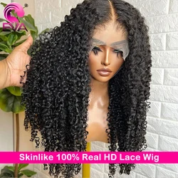 Eva Hair Curly HD Lace Frontal Wig 13x6 Human Hair Wigs 5x5 6x6 7x7 HD Lace Closure Wigs Pre Plucked 13x4 HD Lace Front Wig