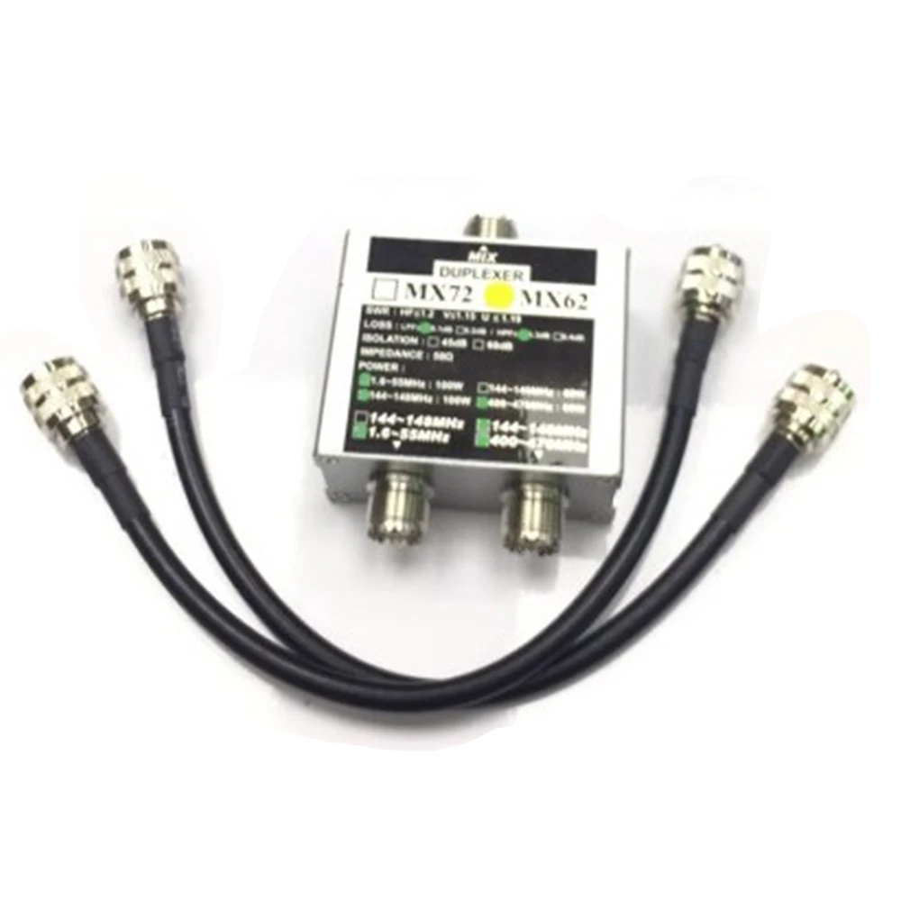 MX62 HAM Antenna Combiner Different Frequency (HF / VHF / UHF) Linear Combiner Transit Station Duplexer