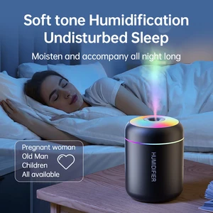 Mini Electric Air Luftbefeuchter, USB, Aroma Diffusor, ätherischer Ölreiniger, Nebel, Auto, Haus, Zimmer, 180 ml 8 Hauptverkäufe des elektrischen Siedlers - №4