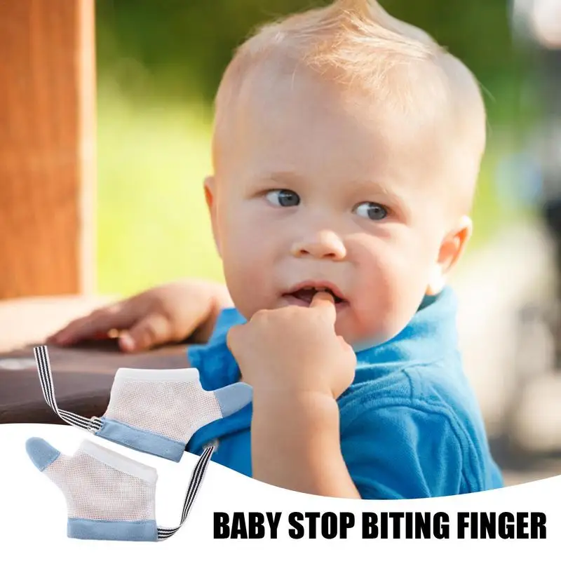 Finger Sucking Stop For Kids 1 Pair Adjustable Stop Thumb Sucking For Toddlers And Babies Adjustable Breathable Thumb Sucker