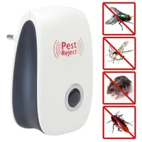 Electronic Pest Reject Ultrasound Mouse Cockroach Repeller Device Insect Rat Spider Mosquito Killer Pest For Control Home Office