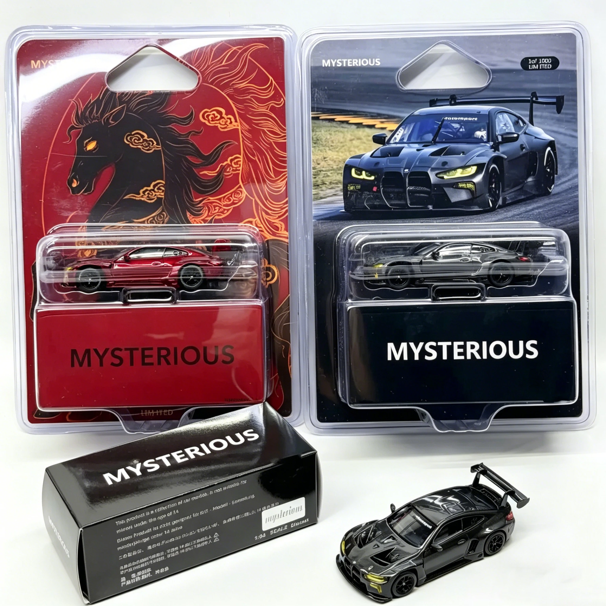 Mysterious 1:64 M4 GT3 Motorsport Limited Edition Red Alloy Car
