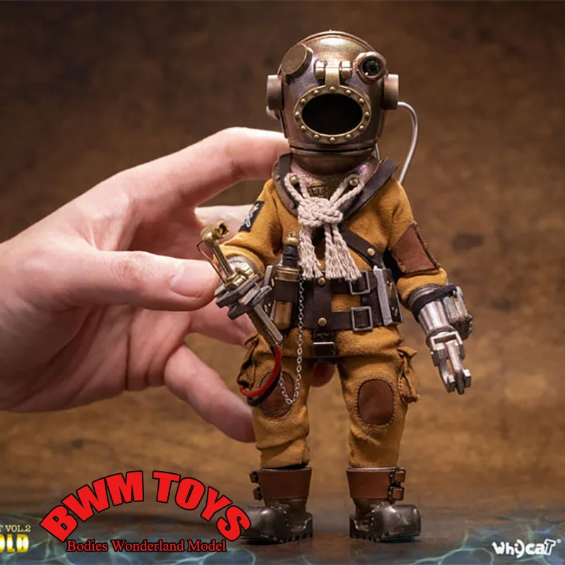 

GearheadToys GHT003 1/6 Scale Collectible Underwater Welder Bold Figure Model 17cm Action Figure Full Set Model Toys