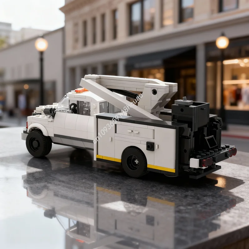 

278pcs MOC City Service Body Attachment Model Building Blocks Architecture DIY Toys Creative Education Christmas Gifts Idea