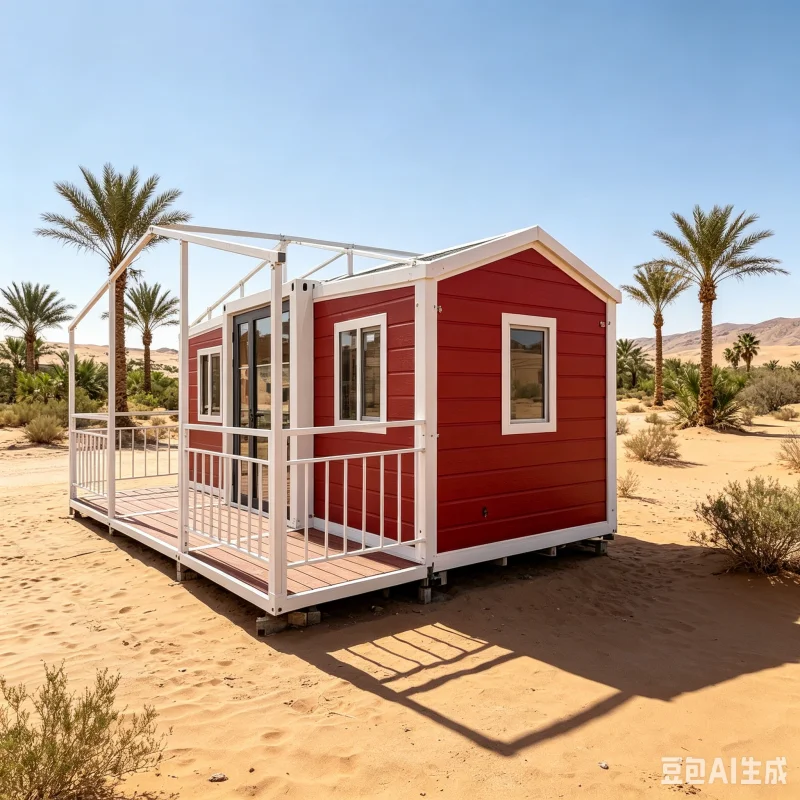 Insulated Prefab Expandable Container House With Quick Assembly Design For Mobile Commercial Office Building Prefabricated Unit