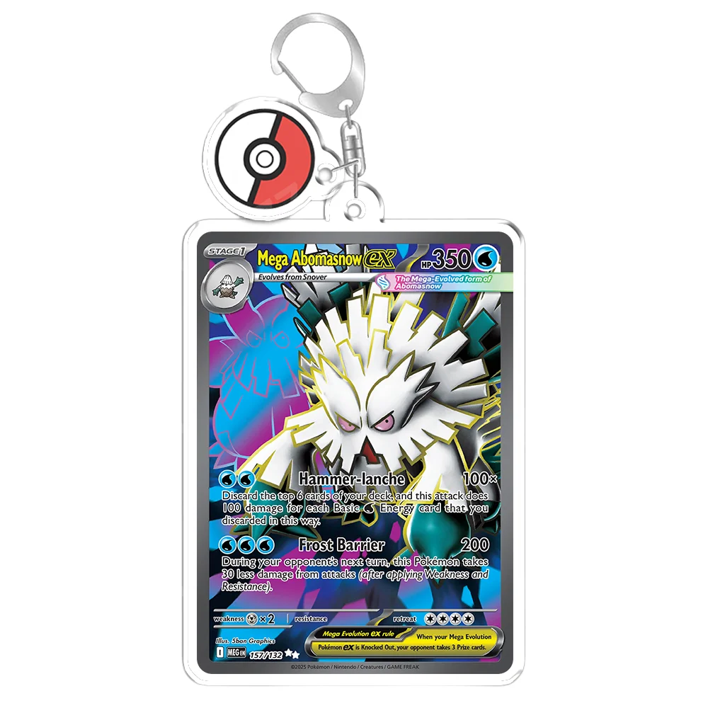 Keychain for Pokemon Zekrom Meloetta Charizard Deino Anime Game Fans Gifts Recycled Acrylic Backpack Pendant Decoration Rare Toy view 3