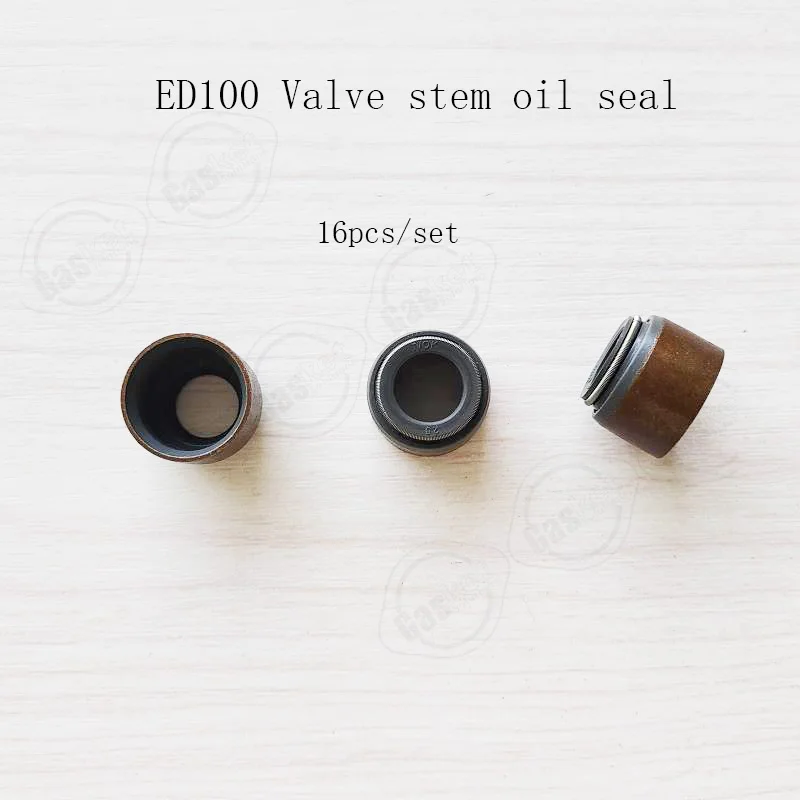 1 set Valve stem oil seal Valve seal viton Fit For HINO F17C F17E EF750 EB100 F17D EB400 K13D K13D-12V EK100 ED100 Engine parts