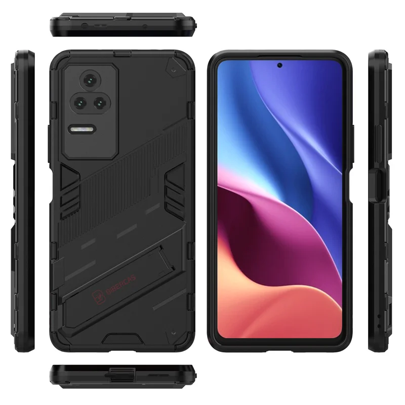 For Xiaomi Poco F4 5G Case Shockproof Armor Magnetic Car Holder Phone Cases For Mi Poxo Poko Litte F4 F 4 PocoF4 Back Cover