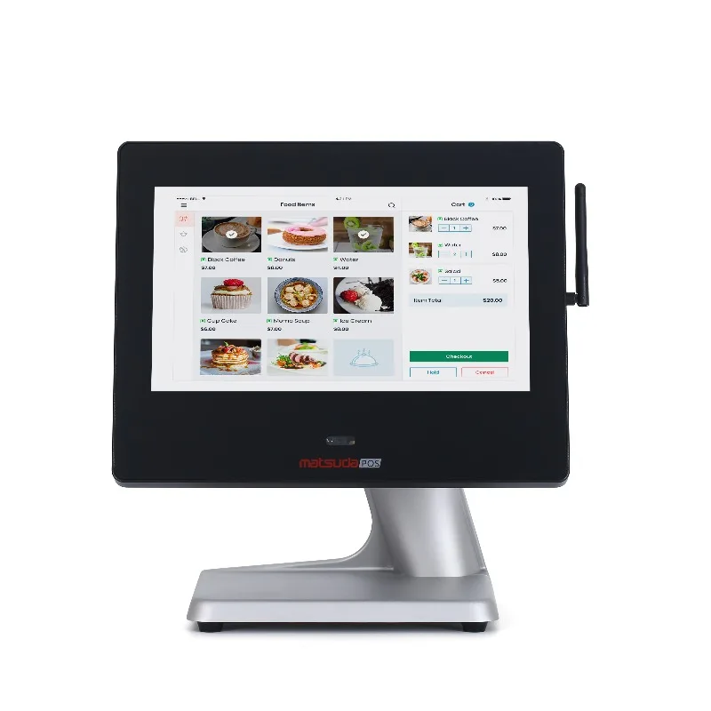 2026 Customizable Industrial True Flat POS 11.6 Inch Capacitive Touch Screen Pos Suitable For Shopping Malls Pos System