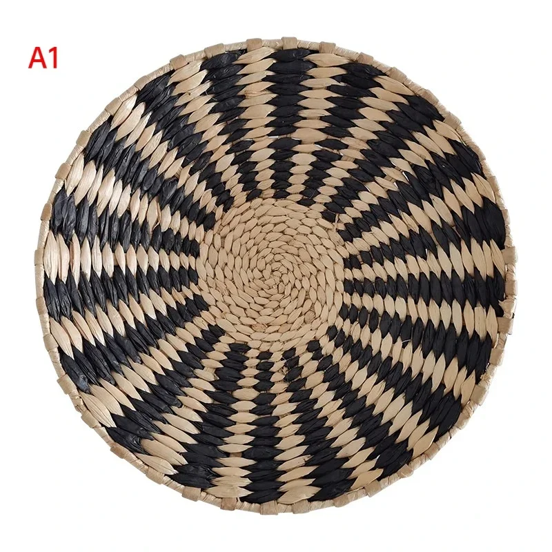 Creative Pastoral Ethnic Wind Grass Woven Wall Decoration Moroccan Wind Wall Decoration Hand-woven Home Decoration Bedroom Decor