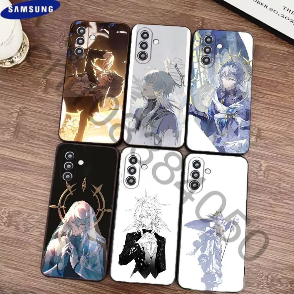 

S-sunday Phone Case For Samsung S24 21 22 23 30,Ultra Plus,Fe,Lite,Note Black Soft Cover