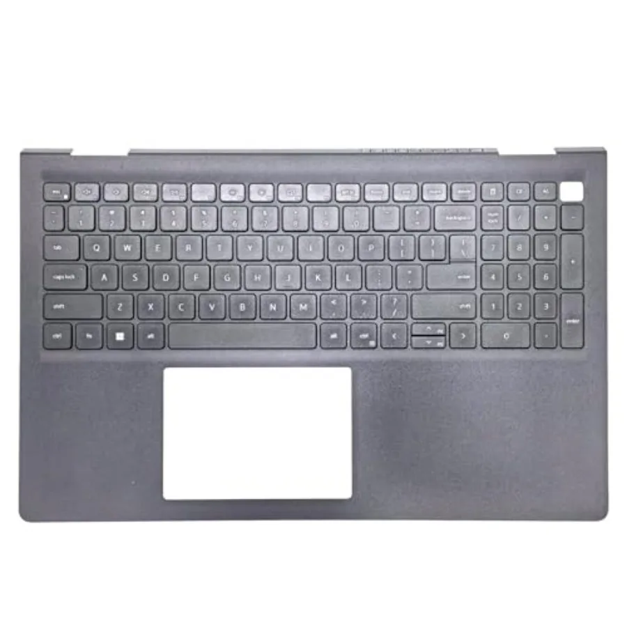 

Replacement upper case palmrest for Dell Inspiron 15 3510/3511/3515/3520/3525 series laptop ABS plastic matte black durable US