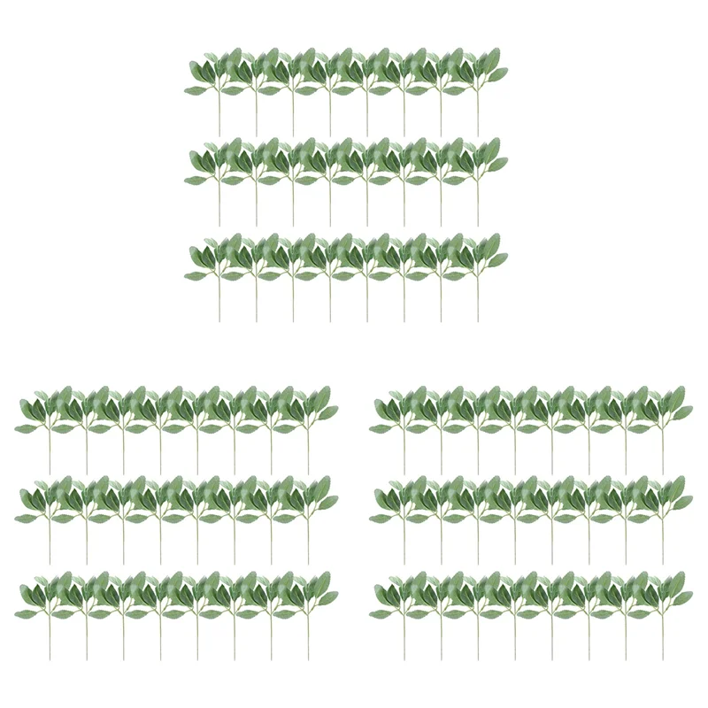 

A20F-72 шт. искусственные флокированные стебли зелени ягненка, искусственные стебли ушей ягненка, искусственная зелень, декор из искусственной кожи ягненка