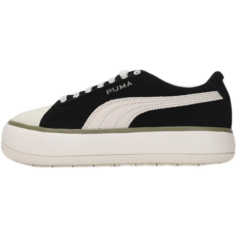 Puma women's shoes Suede Mayu Infuse Wn's sports shoes thick-soled platform shoes retro sneakers