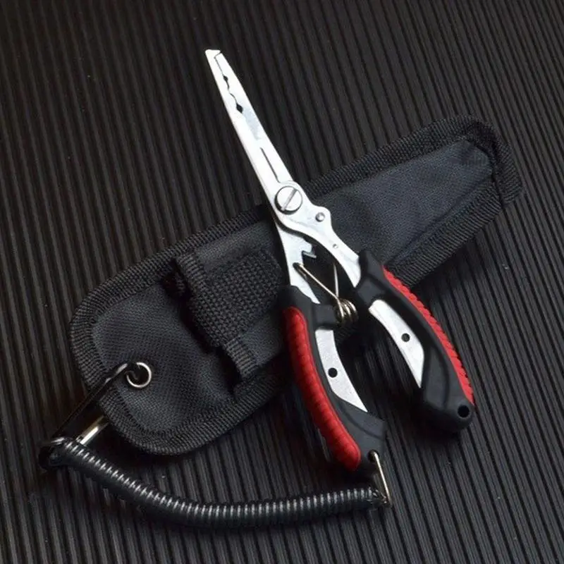 

Freshwater Fishing Pliers Fish Hook Remover With Split Ring Non-slip Grip Rustproof Fishing Gear Accessories For Saltwater And