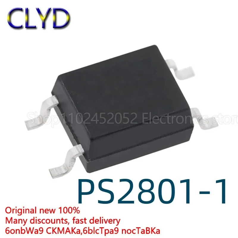 5PCS/LOT New and Original PS2801-1 PS2801-1-3 SMD SOP4 optocoupler