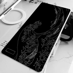 Gaming Mouse Pad Laptop Game Mouse Mat Great Wave Mousepad коврик для мыши Desk Mat Keyboard Pads 900x400 Keyboard Mousepad