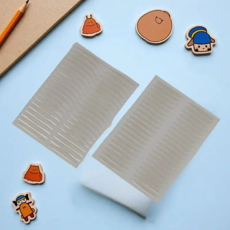 120 قطعة من ملصقات الجفن المزدوجة غير المرئية - ملصقات جفن شفافة مقاومة للماء تدوم طويلاً مع أداة #5