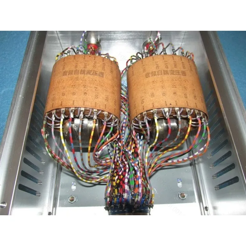 Amorphous wide frequency response 600 ohms: 15K, five times step-up transformer, 24-speed volume transformer