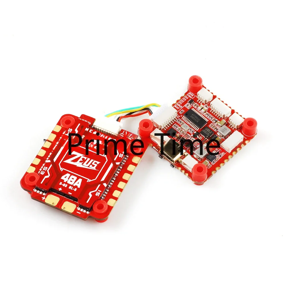 HGLRC Zeus F748 STACK 3-6S MPU6000 F722 Flight Controller 48A BLHELIS 4in1 ESC for FPV Racing Freestyle Drones DIY Parts