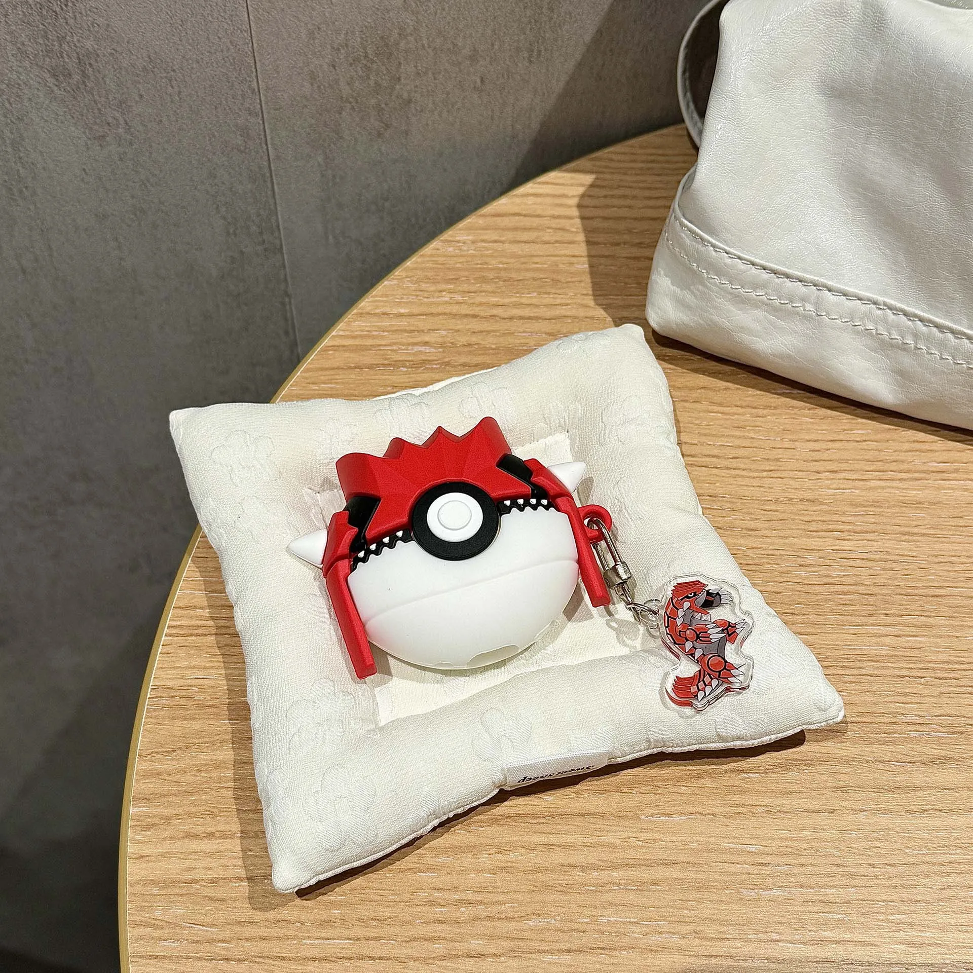 For Airpods Pro 3 Case 2025,Ball Groudon 3D Cartoon Anime Shockproof Earphone Cover For Airpods 4 3 2 1 Case Cover Funda