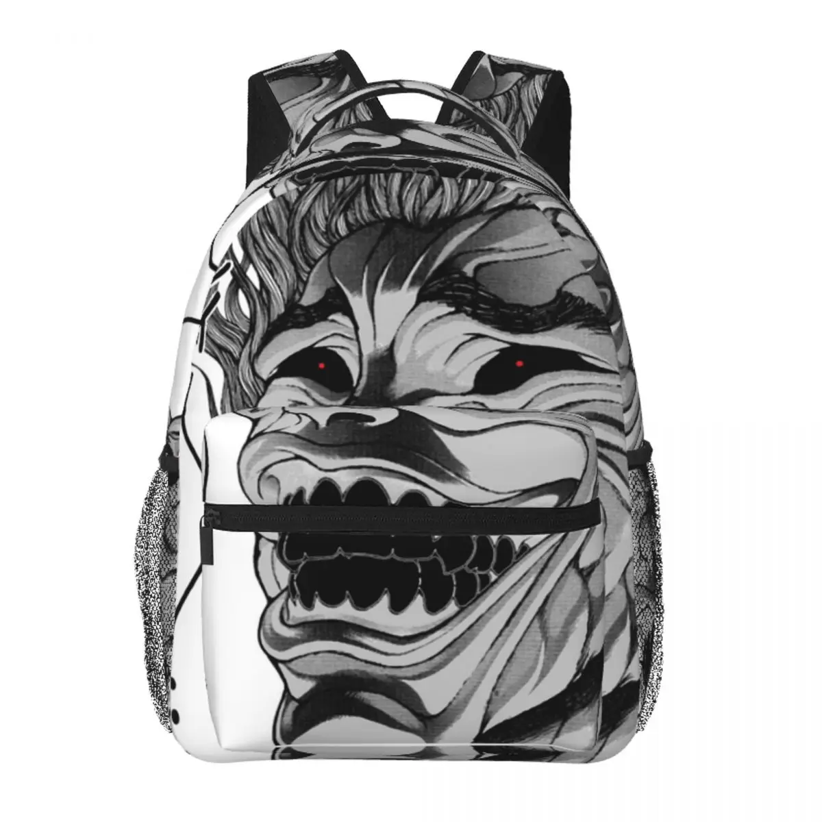 

Yujiro Hanma Backpack Student BookBag Kids School Bag Laptop Shoulder Bags for Boys Girls