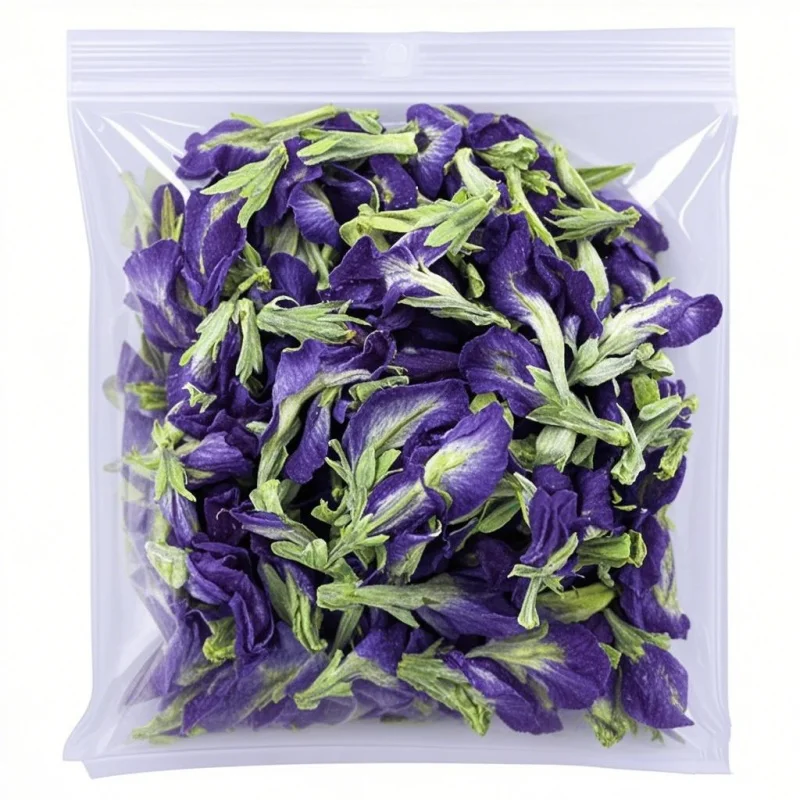 Artificial Dried Butterfly Pea Flowers, Premium Butterfly Orchid Flower For Wedding Table Vase Home Decor ﻿