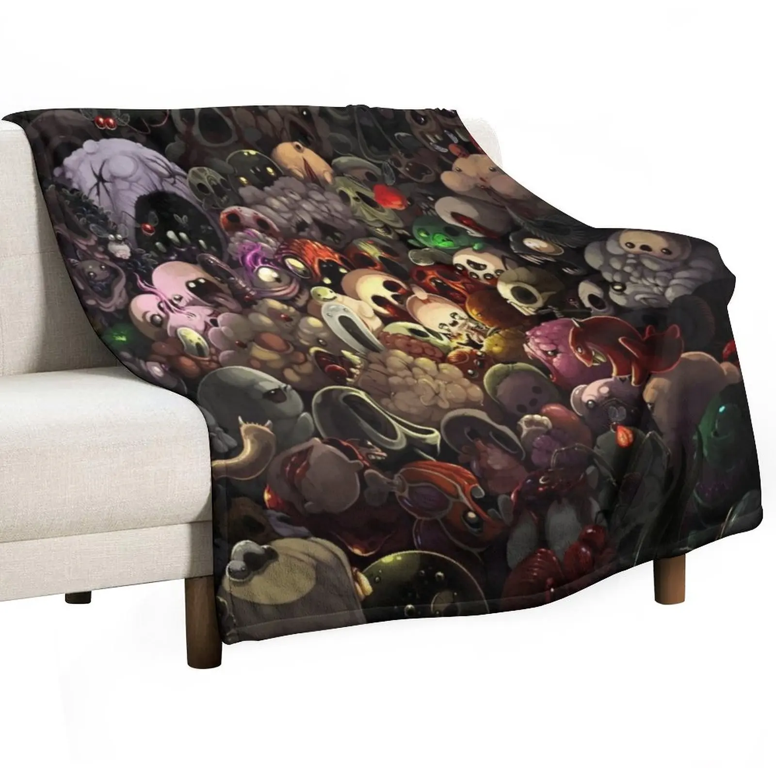 Binding of Isaac Monsters Throw Blanket Summer Beddings Thermal Winter beds Personalized Gift Luxury Soft Plaid Blankets