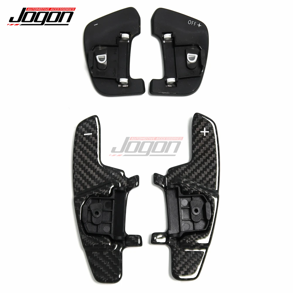 Replacement For Volkswagen VW GOLF 7 GTI R GTE GTD 2015-2020 JOGON Carbon Fiber Car Steering Wheel Shifter Paddle Extension