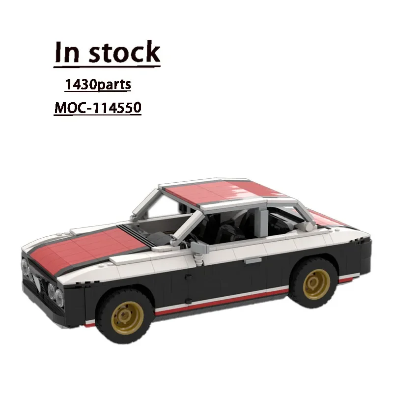 MOC-114550Super Race Sportwagen Wedstrijd Bouwstenen Model1430parts Education Boy Kids Verjaardag Bouwstenen Toygift