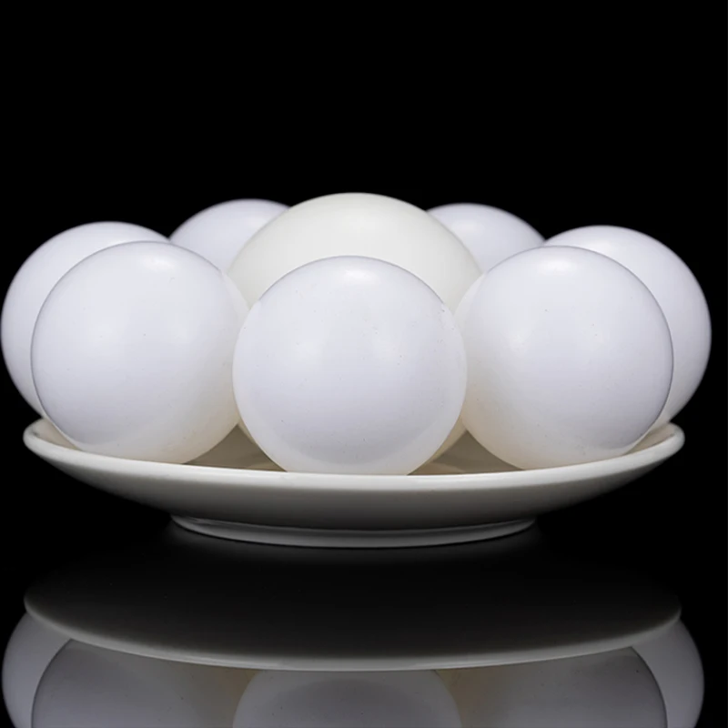 White Polypropylene PP Solid Plastic Ball 2-50mm High Precision Floating Translucent Plastic Ball Smooth Round Ball Bead