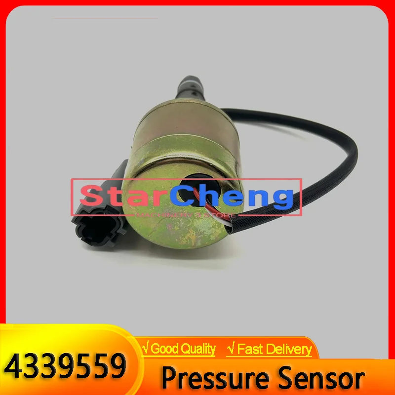 Differential Pressure Sensor DP Solenoid Valve 4339559 For Excavator EX120-2 EX100-2 EX100-3 EX200-2 EX200 EX200-1