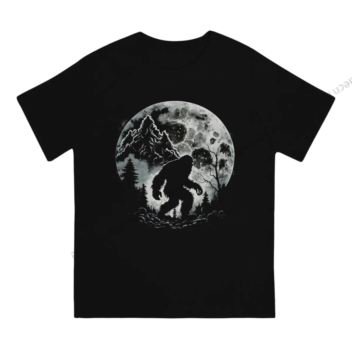 Bigfoot Awesome T Shirt Homme Men's Tshirt Cotton Streetwear