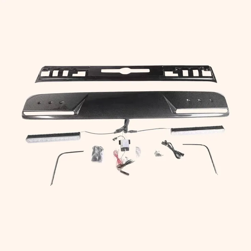 

For G63 W464 G500 Brs Dry Carbon Fiber Roof LED Light Bar