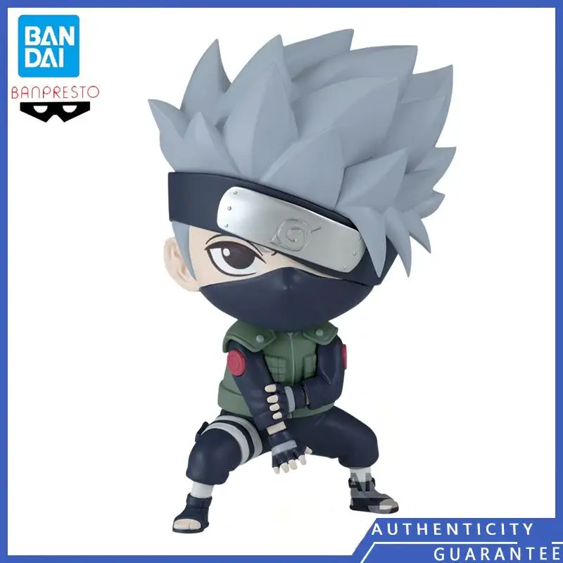 [In stock] Bandai BANPRESTO 9cm Naruto Shippuden REPOPRIZE Hatake Kakashi Action Figure Anime Model Toy Prize