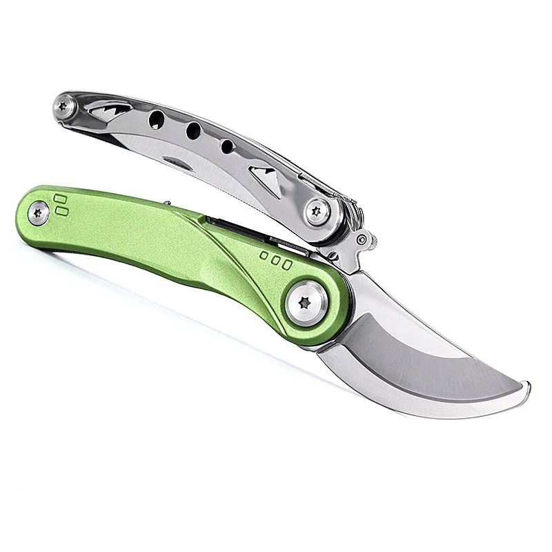 

【Hot】Garden Hand Pruner Multifunctional Pruning Shear Garden Cutting Tools For Tree Trimmers Orchard Shears
